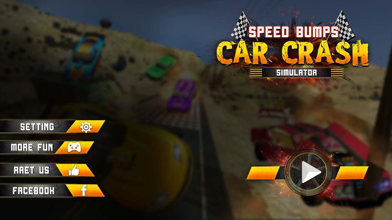Huma Naz - Car Crash Game UI